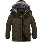 Neperšlampama žieminė parka striukė