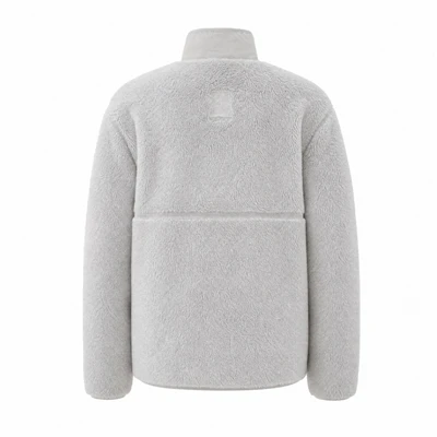 Women Knitted Coral Fleece Jacket suppliers