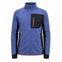 Vyriška Polar Fleece striukė su užtrauktuku užsegamomis kišenėmis